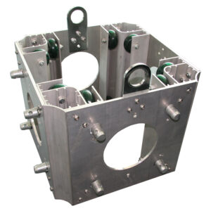 F34 Ground Support Tower Sleeve Block (with Half-Spigot Connectors on 2 Faces)