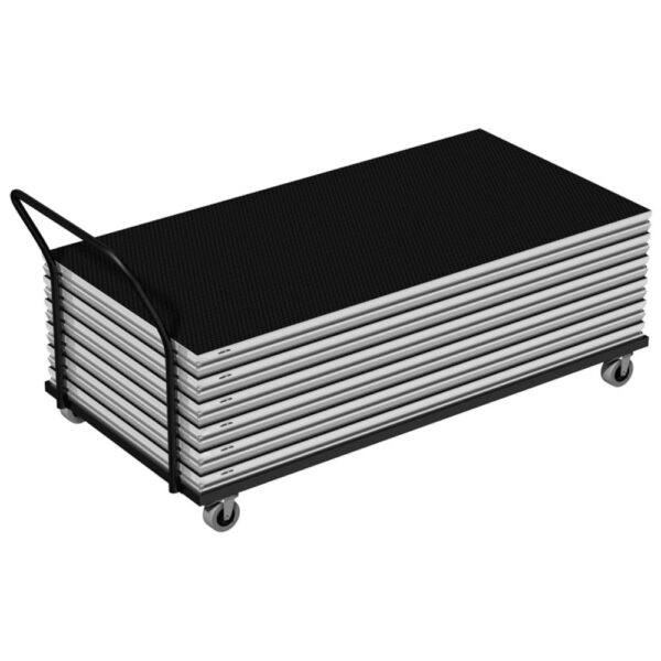 15  Piece GT Stage 2m x 1m Dolly (Flat Stack)