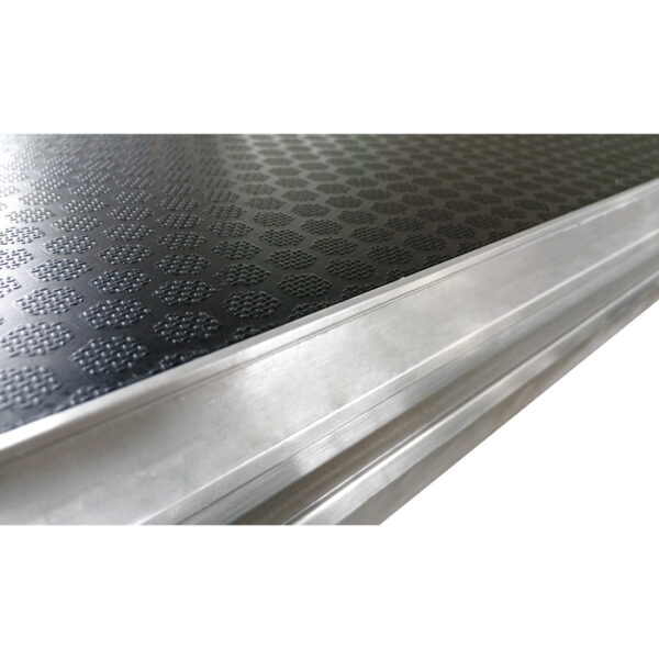 GT 2.0m x 1.0m Triangular Birch Ply Stage Platform with Black Embossed Phenolic Resin Impregnated Veneer - Right - Image 4
