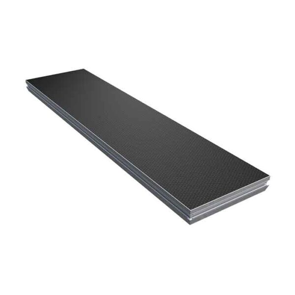 GT 2.0m x 0.5m Birch Ply Stage Platform with Black Embossed Phenolic Resin Impregnated Veneer