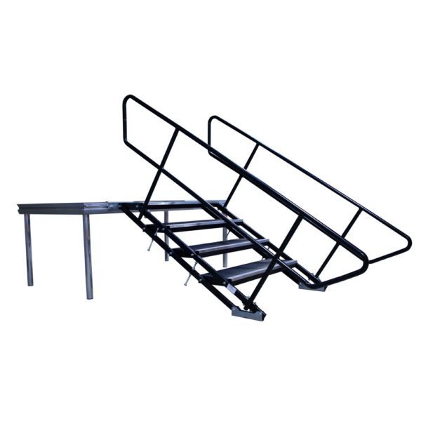 GT Stage Variable 400-600mm Stage Height Stair Set (2 Steps) - Image 3