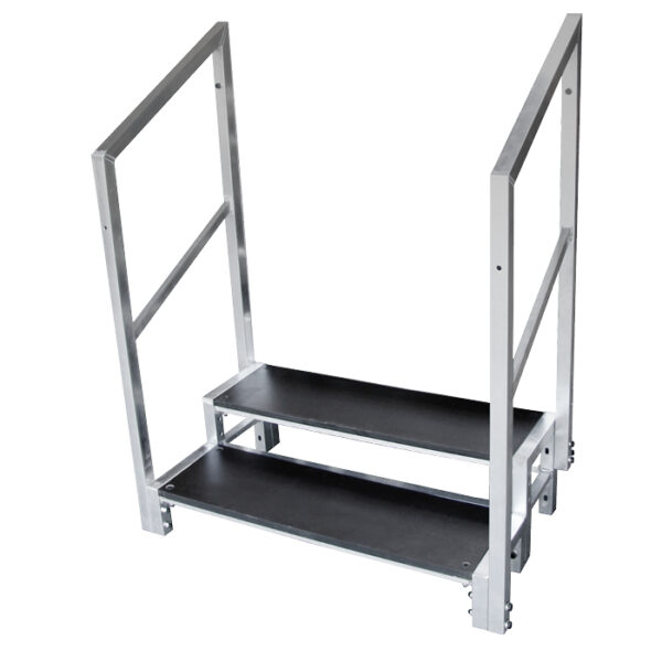 Performer Stage Double Step Hand Rail (One Side) - DQ