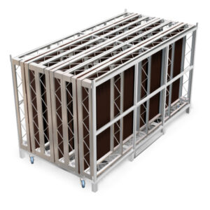 6 Unit 2.4m Performer Stage Deck Stillage