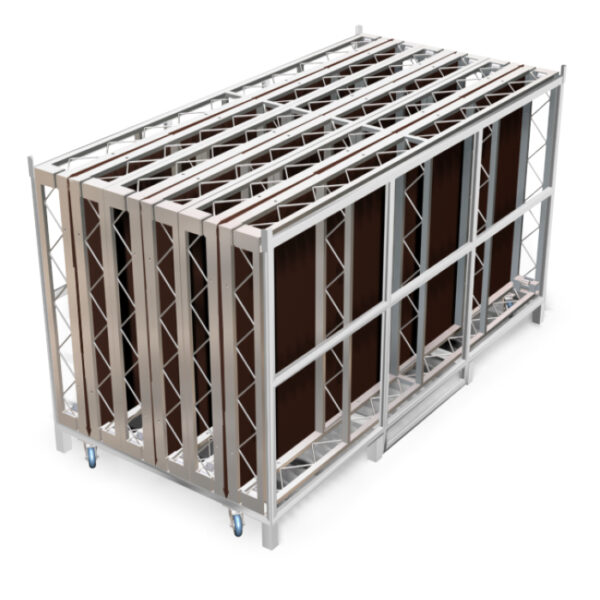 6 Unit 2.4m Performer Stage Deck Stillage