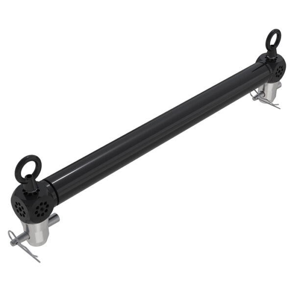 F01 Modular 700mmW U-Frame Top Beam - Black