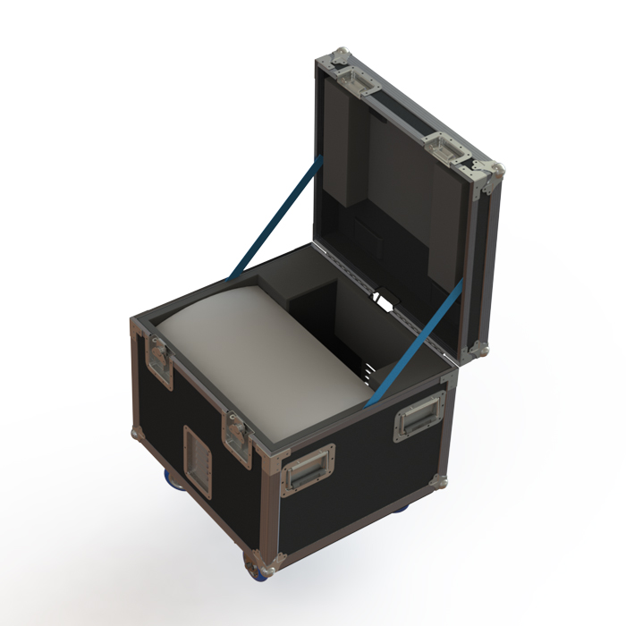 Custom CNC Plywood Insert for Single Stagemaker SR10 to suit ES RC-Z1103-EXC Road Case