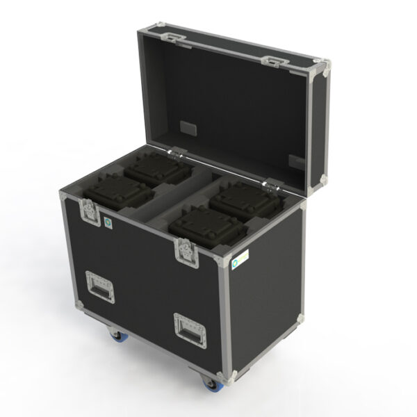 Ovation Case to suit Dual Martin ERA400 lights with Storage Compartment