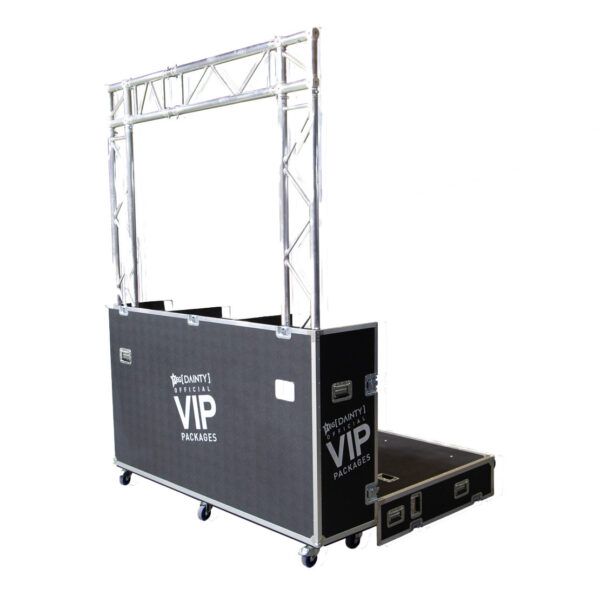 Merchandise & Ticketing Kiosk Stand Ovation Road Case