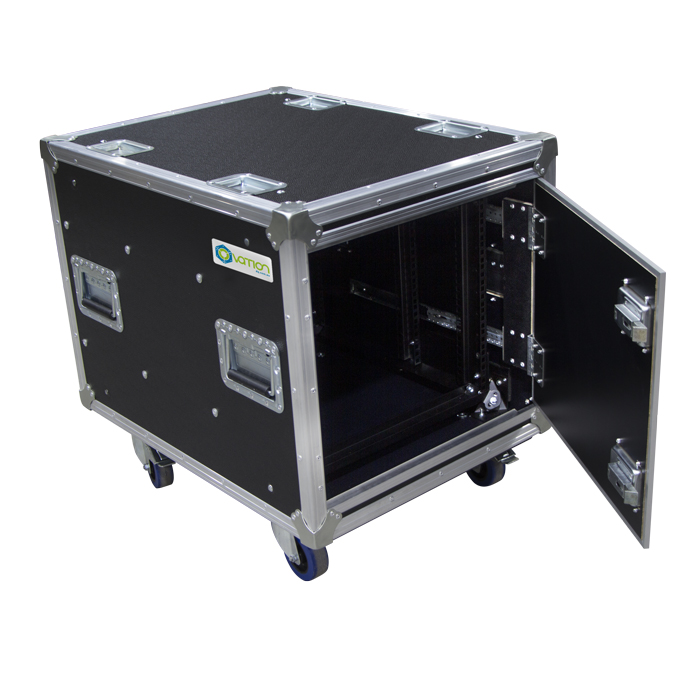 Featured image for “Custom Built Anti-Vibration Rack Mount Case with Slide-away doors”