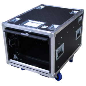 8RU Up & Over Ovation Slam-Latch Rack Mount Case