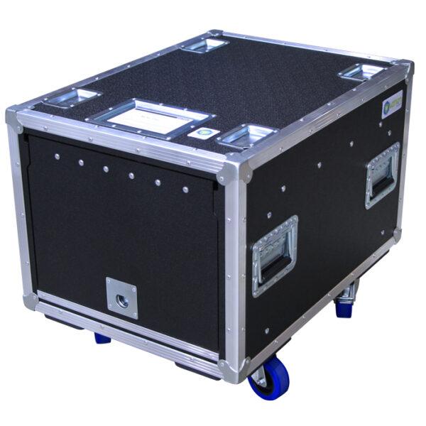 8RU Up & Over Ovation Slam-Latch Rack Mount Case