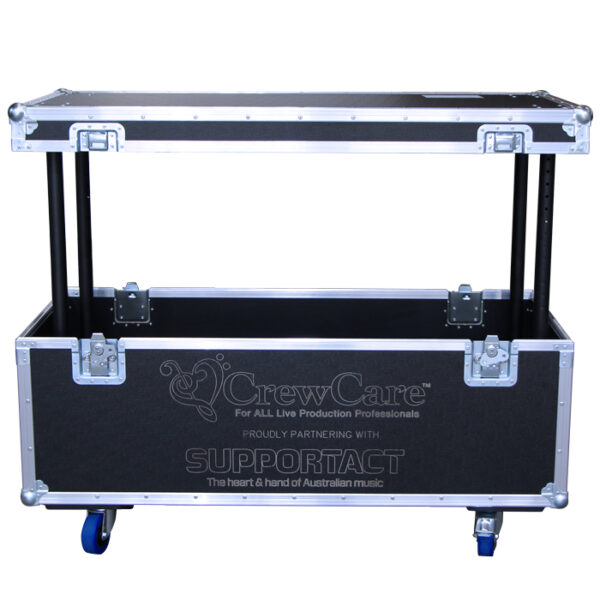 Multipurpose Packer with Removable Lid Including Telescopic Legs to Convert to Table Top - Black - Image 3