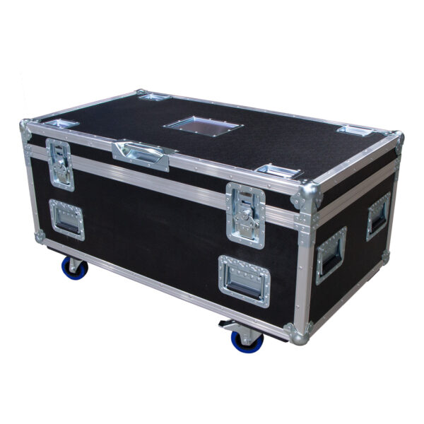 Ovation Custom EPSON EB-2265U Projector Case including Storage for FDR-AX700 Camcorder, Sonnet EGFX Breakaway Box 650, HP Elite E243 23.8″ Monitor with Foam Lined Tray - Image 4