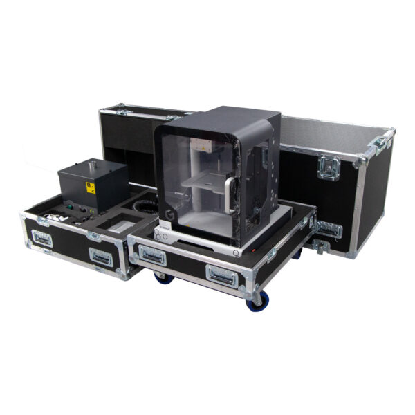 Ovation Custom Gravotech Laser Engraving Station and Fume Extractor Cases