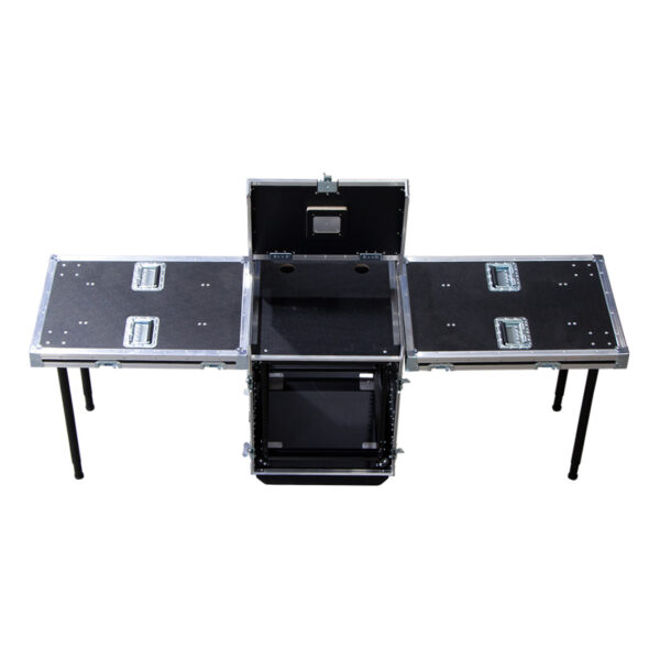 Ovation Custom 12RU Anti-Shock Case with Lift-Up Monitor Lid, Removable Front and Back Covers as Side Tables - Image 2