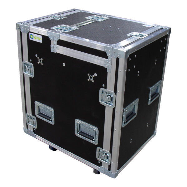 Ovation Custom 12RU Anti-Shock Case with Lift-Up Monitor Lid, Removable Front and Back Covers as Side Tables - Image 3