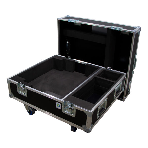 Ovation Custom Case for Panasonic PT-MZ570E Projector with pockets for short and standard lenses