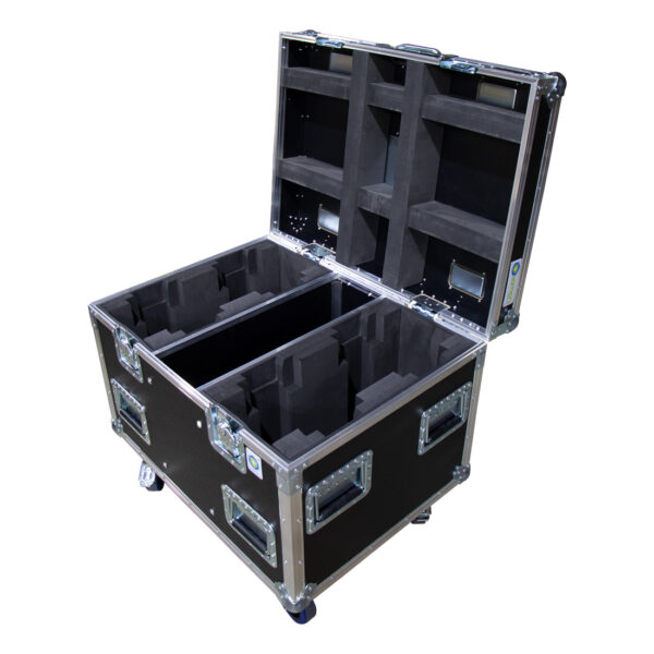 Ovation Custom 4 Unit Robe LEDBeam 150 Case with Storage Compartment