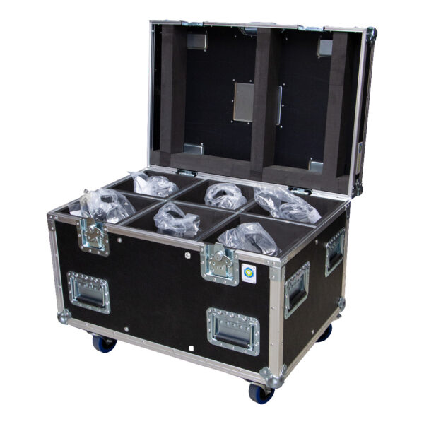 Ovation Custom 6 Unit Silver Star LED PixPar 3 Case - Image 2