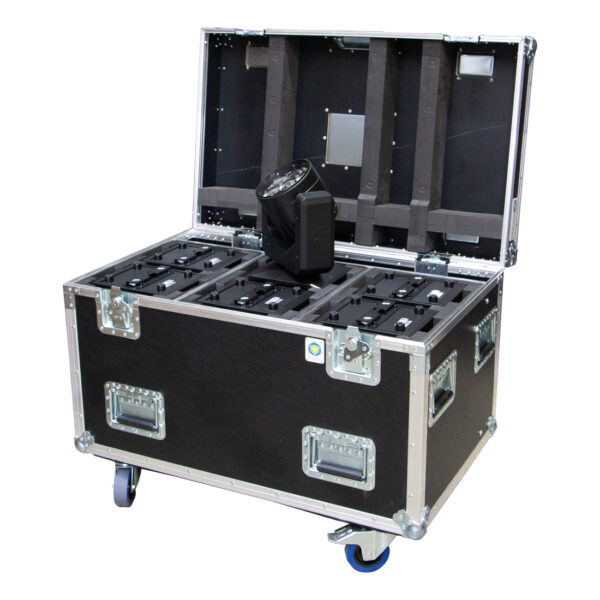 Ovation Custom 6 Unit EK R3 Wash Light Ovation Case with Rear Storage Compartment