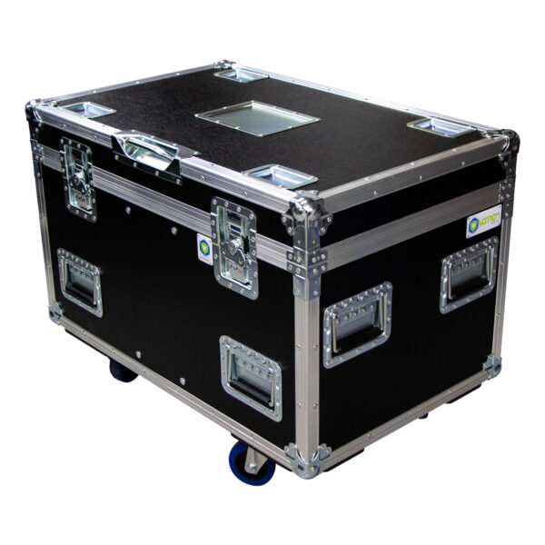 Custom 4 Unit Clay Paky Mini-B in Foam Boots Case with Centre Storage Compartment - Image 3