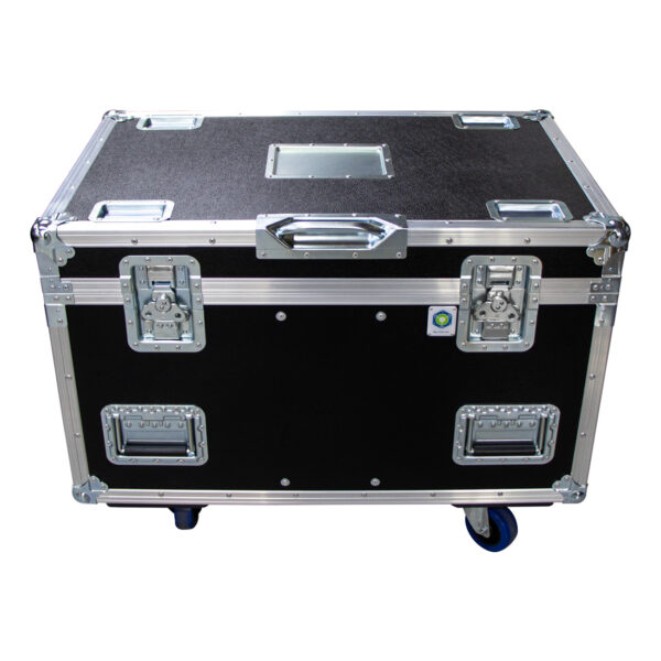Custom 4 Unit Clay Paky Mini-B in Foam Boots Case with Centre Storage Compartment - Image 4
