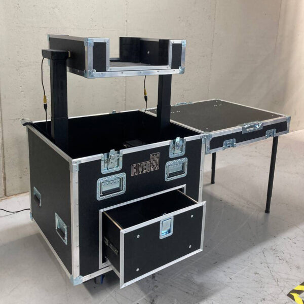Ovation Case for Epson 1075 UNL with Drawer and built-in motorised projector lift