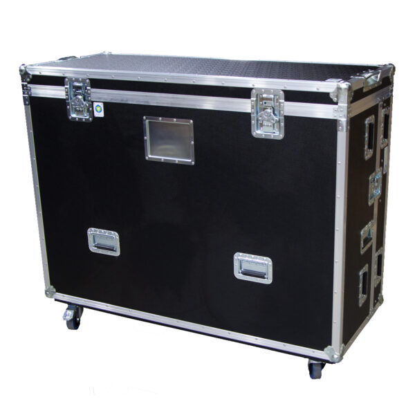 Ovation Custom 3 Piece Case for A&H dLive S7000 Console with Castorboard