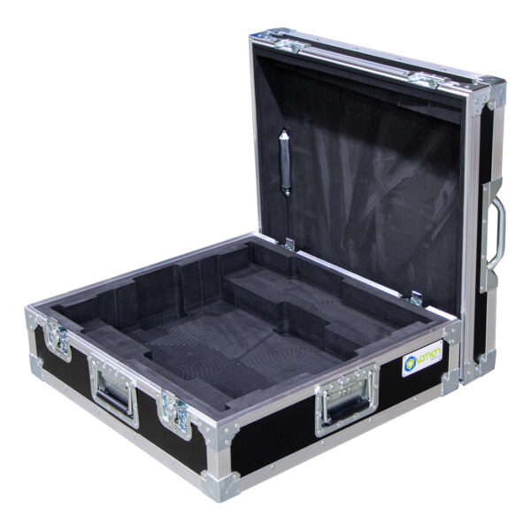 Custom ETC HedgeHog 4X Console Carry Case with Sub Storage for Dell P2418HTE Screen
