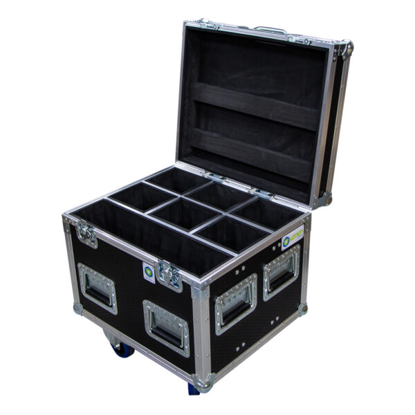 Ovation Custom Case designed to fit 5 x d&b 44S and cabling