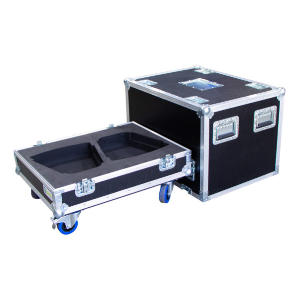Ovation Custom Dual L’Acoustics A10 Wide Speaker Case with Logo