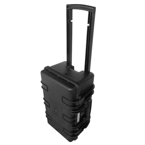 Polypropylene IP67 Utility Hard Case 521x278x190mmID with Easy-Cut Foam Inserts; Pull-up Handle and Rolling Wheels - Image 3