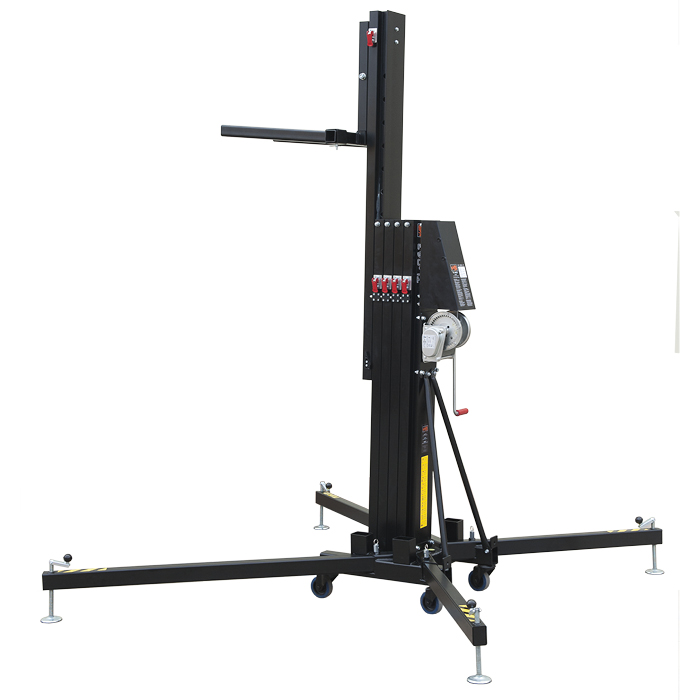 6.3m/270kg Front Load Towerlift - Black