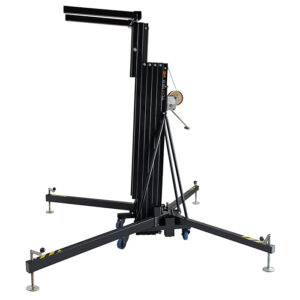 5.3m/150kg Line Array Towerlift - Black