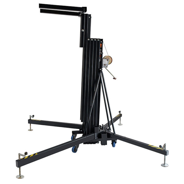 5.3m/150kg Line Array Towerlift - Black