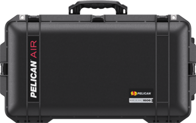 Pelican 1606 Air Case 690.6mm x 380.4mm x 300mm EXC Foam - Black