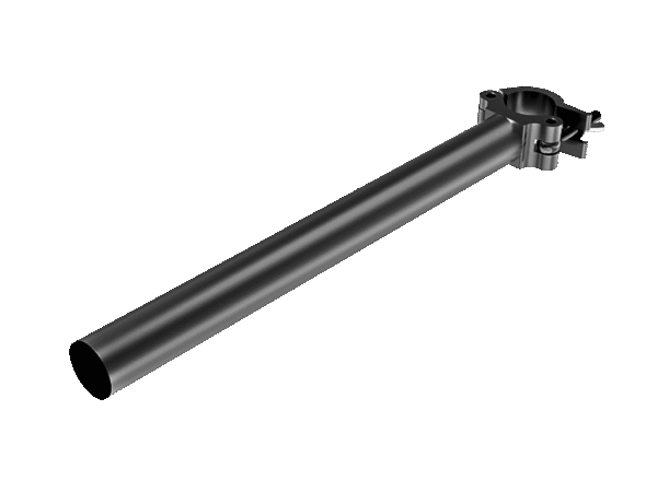 50mmØ x 4mmT x 500mmL Boom Arm - Black