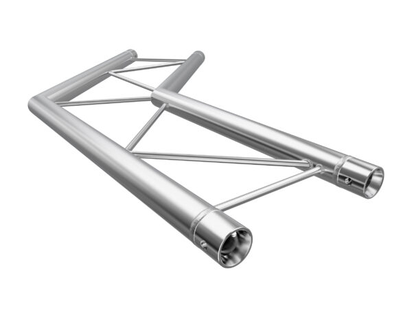 F22 Flat Truss 2 Way 135° Corner with Spigots, Pins & R-Clips - Horizontal