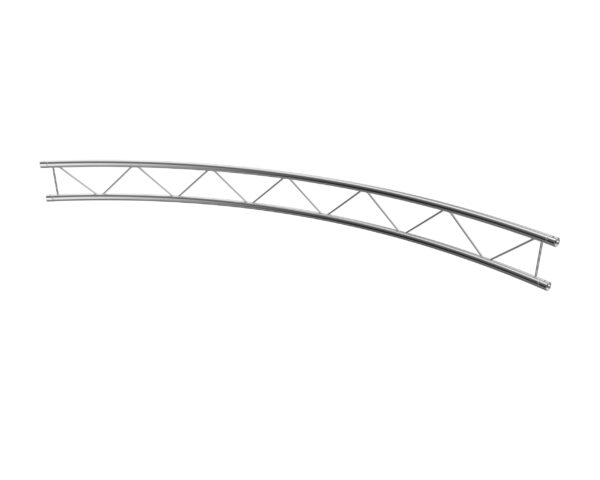 F22 Flat 5.0mR (10.0mØ) 30° Radial Truss - Vertical (12 parts to a Circle)