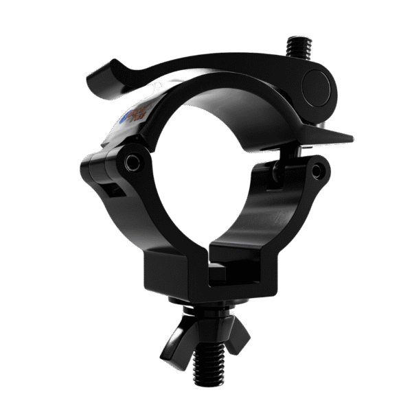 50mmØ Light Duty (100kg) Quick Release Half-Coupler with M10 Bolt - Black
