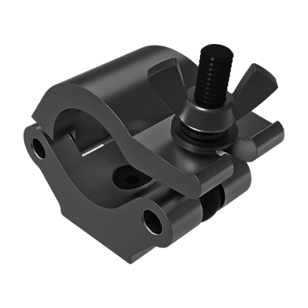 50mmØ Super Heavy Duty (750kg) Half-Coupler - Black