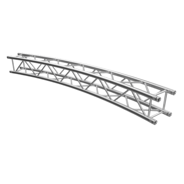 F34P Square 7.0mR (14.0mØ) 30° Radial Truss (12 Parts to a Cicle) with Spigots, Pins & R-Clips