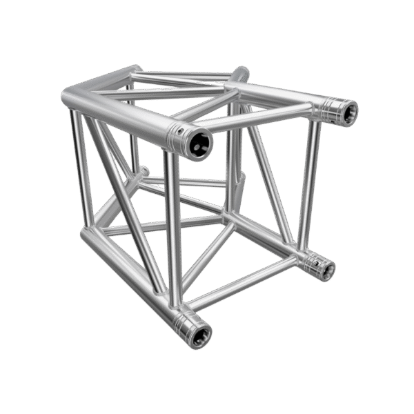 F44P Square Truss 2 Way 135° Corner with Spigots, Pins & R-Clips