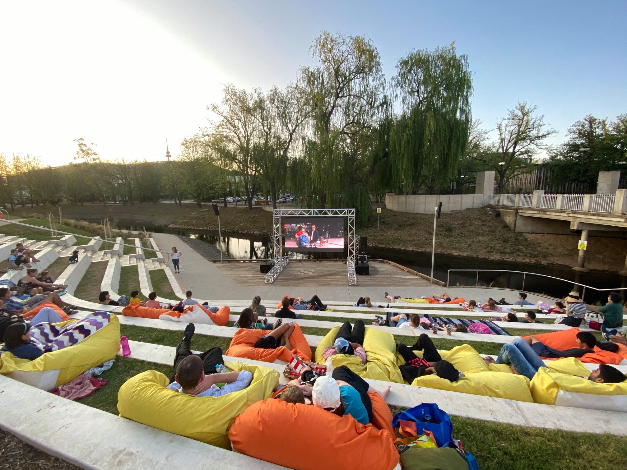 Featured image for “Kambri Film Festival nights with Elite Event Technology”