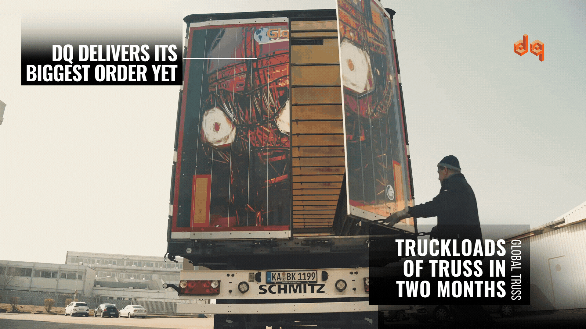 Featured image for “Truckloads of Truss in Two Months: DQ Deliveres its Biggest Order”