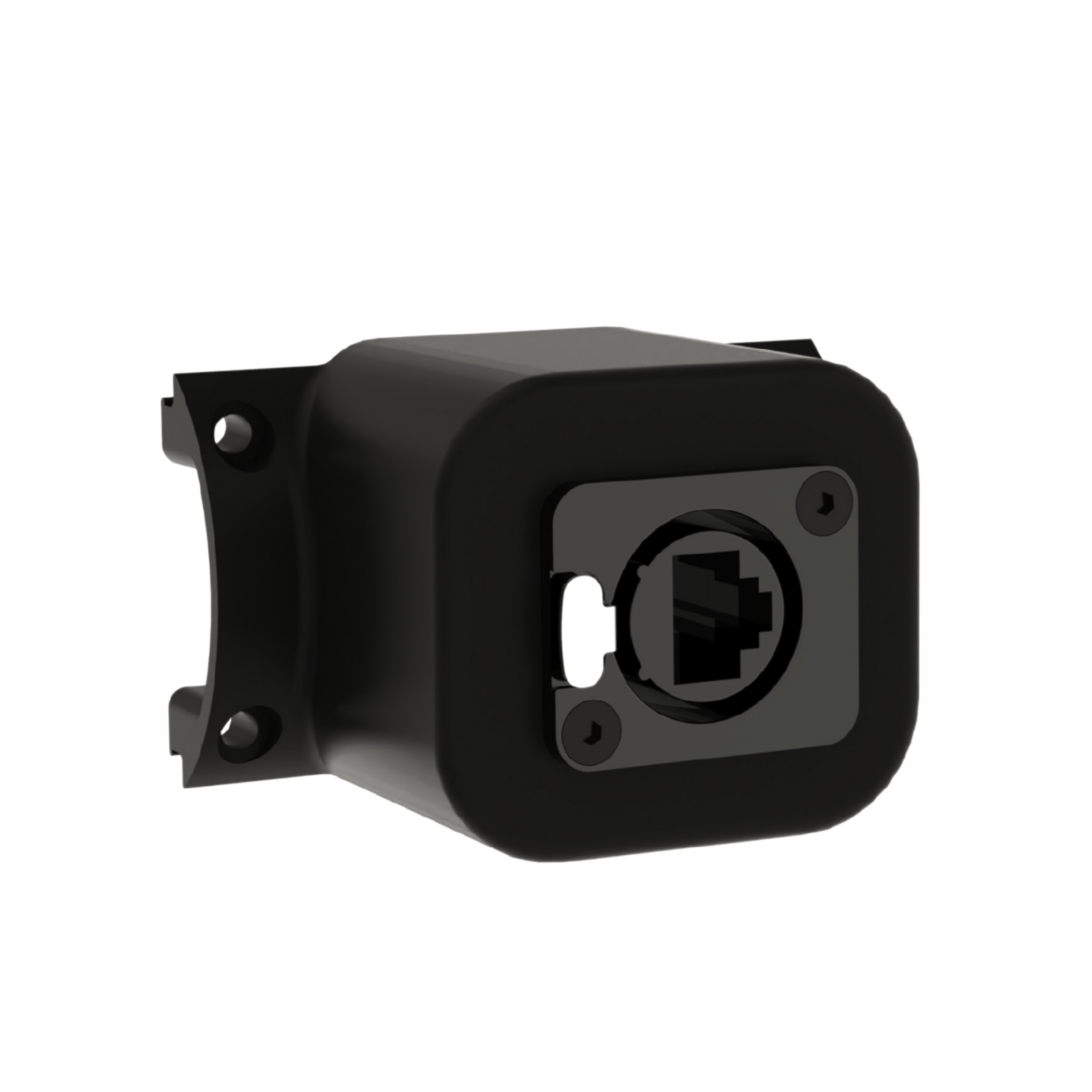 LiteRail DMX outlet with Neutrik NE8FX-Y6-B connector