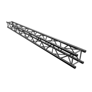 Black 4.0m Global Truss F34 square aluminium truss with 290 mm profile and included spigot connection hardware