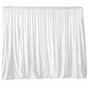 Curtain Call White Drapes