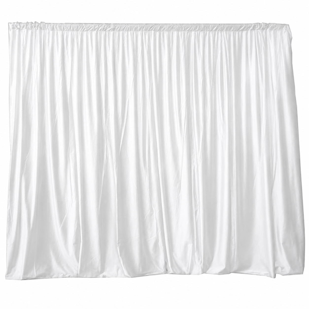 Curtain Call White Drapes
