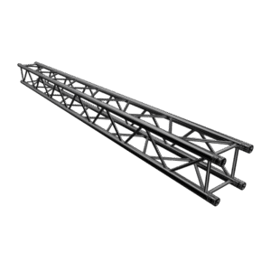F34 Square 3.5m Linear Truss with Spigots, Pins & R-Clips – Black